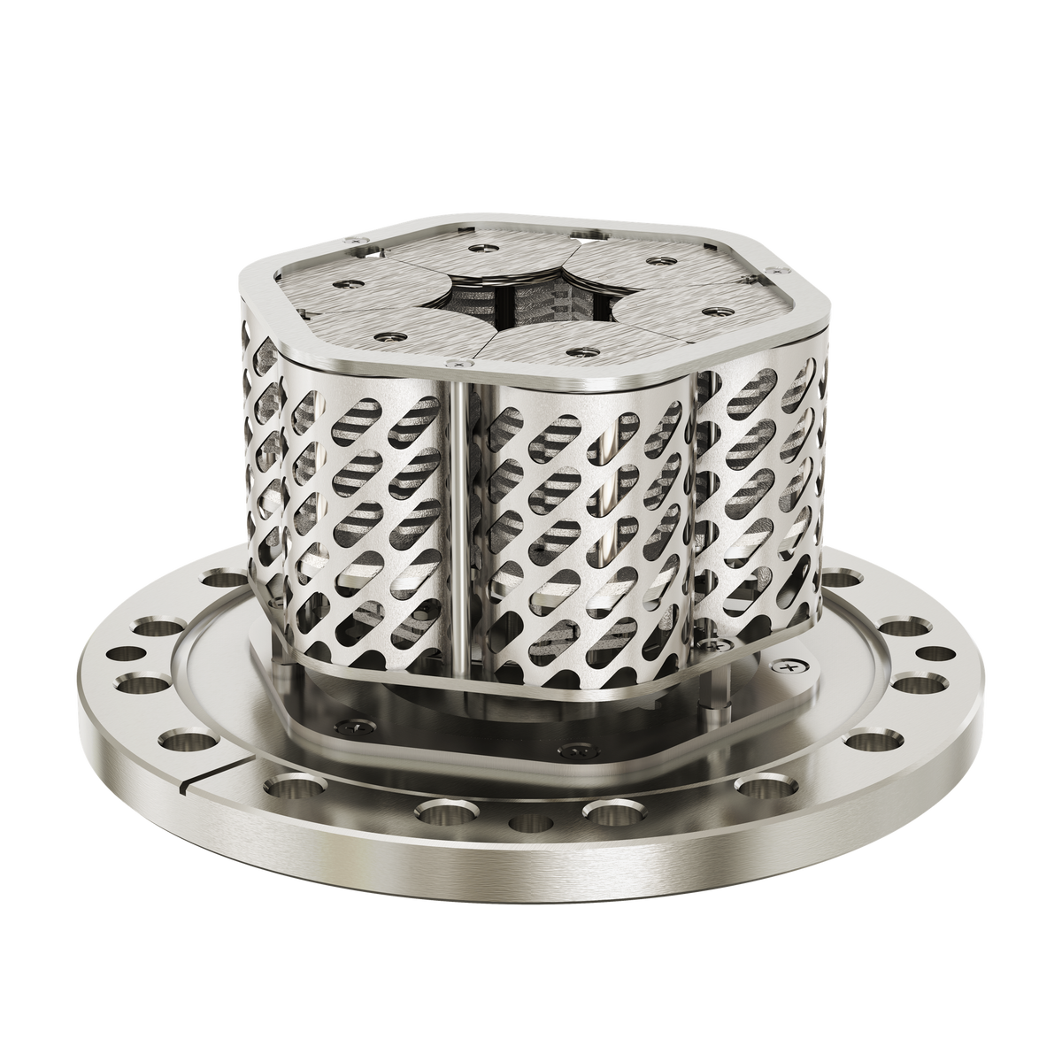 HyTan NEG pump, 600 series NEG module, Ø98 mm body with 6 CFF flange