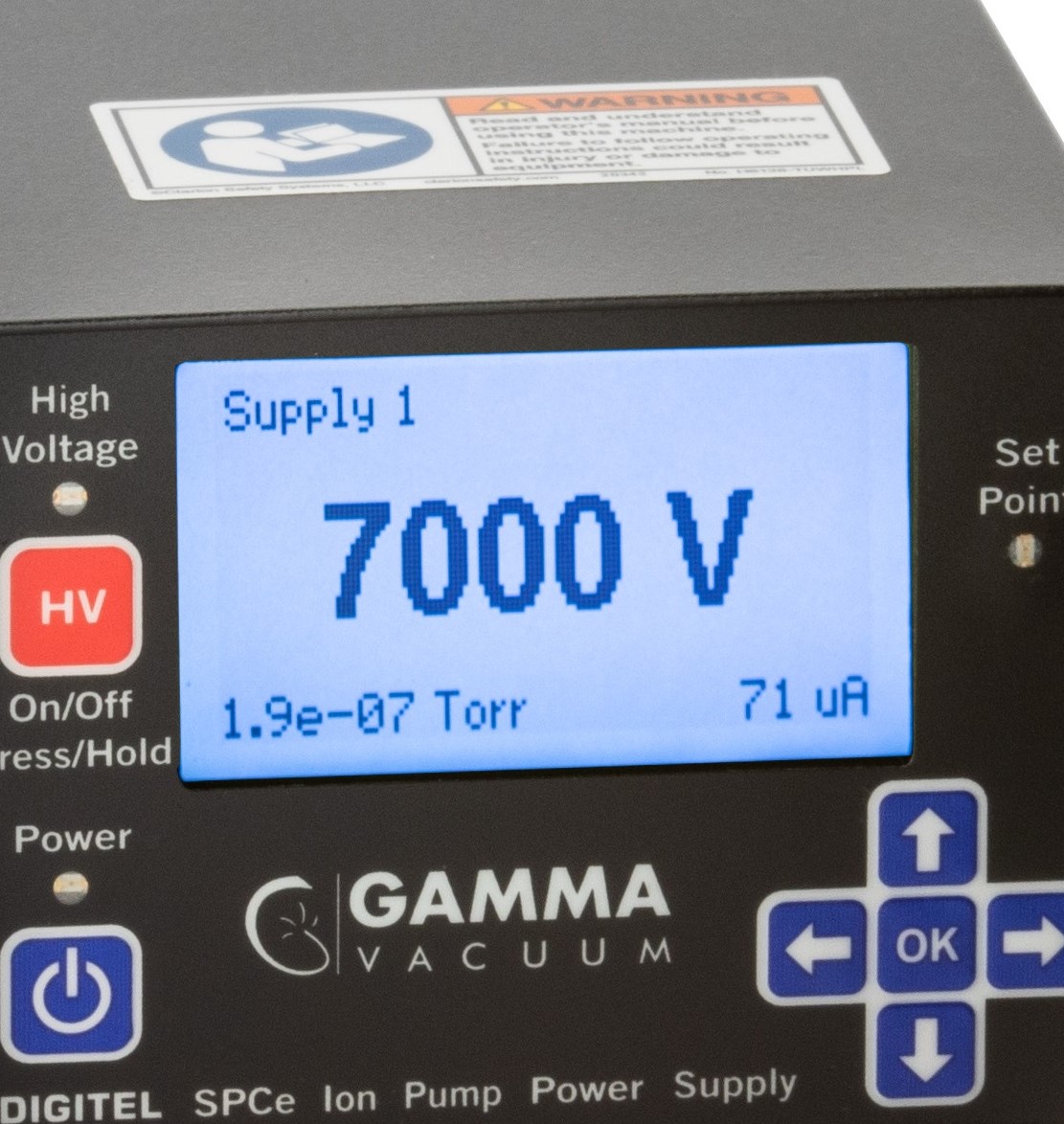 Pressure Measurement Ion Pump Technology Gamma Vacuum The Science of Advanced Vacuum